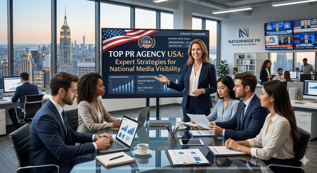 Online PR Company USA Solutions for National Visibility